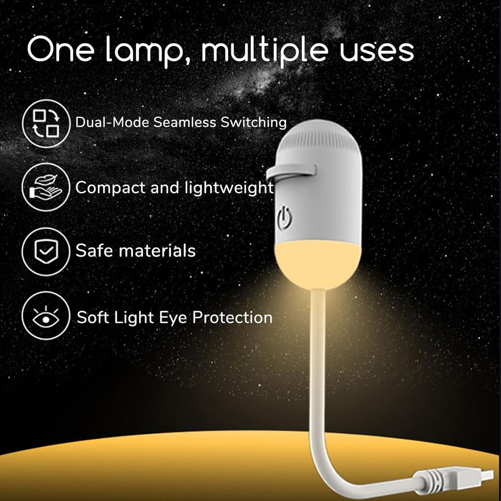 Hexon Galaxy Projector Night Light
