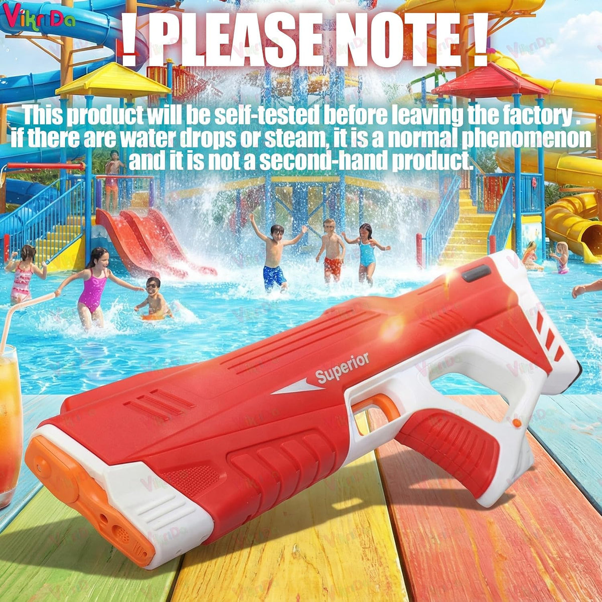 Automatic Electric Long-Range Water Gun