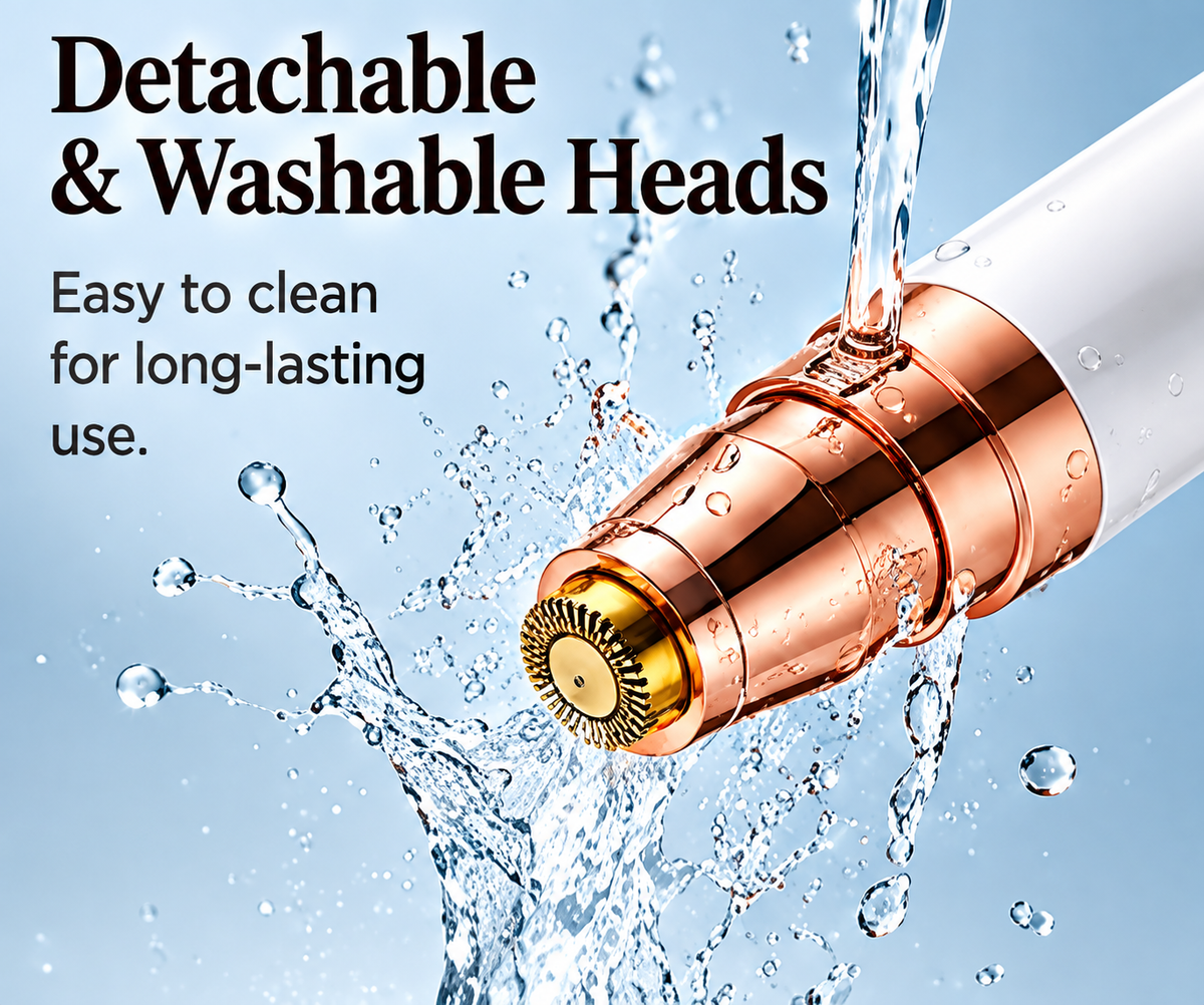 2-in-1 Eyebrow & Facial Hair Trimmer